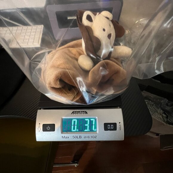 Graco Lion Lovey Brown Security Blanket plush Woobie Blankie - Picture 8 of 8